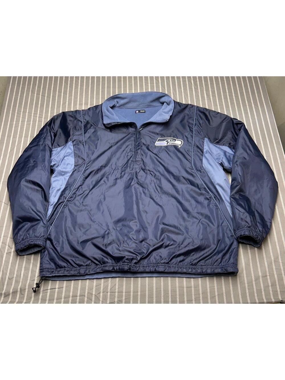 Seattle Seahawks NFL team apparel Men's Jacket see measurements